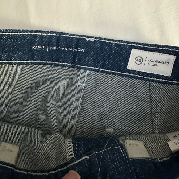 AG Adriano Goldschmied Kassie
HIGH-RISE WIDE LEG CROP - Picture 5 of 12